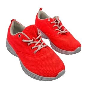 Atmosphere Orange Lace Up Sneakers Size 3 Girl's